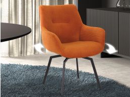 Chaise pivotante MODIL orange