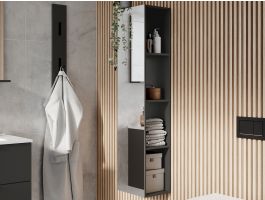 Colonne CANTONA 4 niches graphite