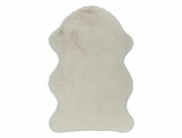 Tapis COSETTE 60x90 cm blanc ivoire