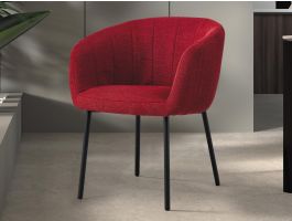 Chaise SEVALO rouge