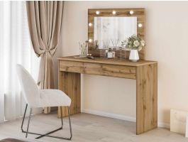 Coiffeuse EVELINE chêne wotan