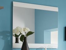 Miroir MACAO blanc