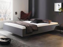 Lit IXANA 140x200 cm gris métal