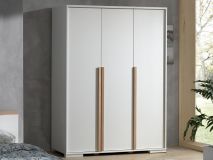 Armoire LONELY 3 portes blanc