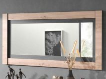 Miroir LODU 175 cm carbon/bois marin