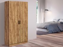 Armoire WILLY 2 portes chêne denver