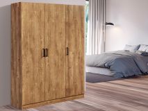 Armoire WILLY 3 portes chêne denver
