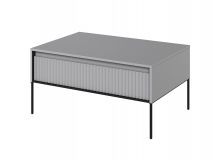 Table basse TRAINING 1 porte gris