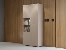 Vitrine CROSSAIR 3 portes taupe
