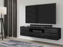 Meuble tv-hifi AUREO 3 portes 150 cm sahara