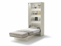 Lit mural escamotable CONCEPTION PRO 90x200 cm cachemire (vertical)