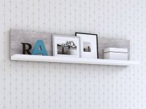 Etagère murale BOTSWANA 150 cm béton