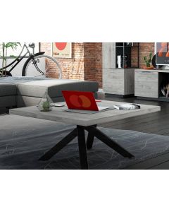 Table basse SNAPO 90 cm stanley hickory/noir