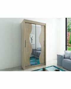 Armoire MADERA 2 portes coulissantes 100 cm sonoma