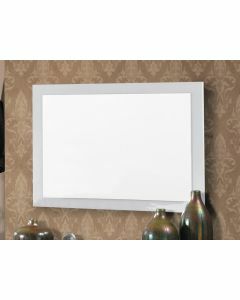 Miroir rectangulaire MARIO 80 cm blanc brillant