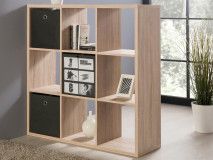 Bibliothèque MAXIM 9 niches chêne sonoma
