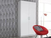 Armoire ALBANO 2 portes blanc
