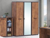 Armoire ELENAS 3 portes acacia