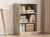 Bibliothèque ESPACITO 3 niches sonoma (largeur: 55 cm)