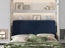 Tête de lit CONCEPTION PRO 140 cm bleu