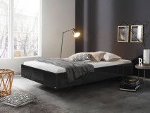 Lit IXANA 120x200 cm gris brillant