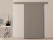 Porte coulissante CLENATO 96 cm gris