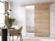 Porte coulissante CLENATO 106 cm sonoma