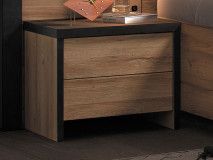 Chevet FELINDRA 1 porte chêne français