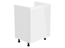 Meuble vasque ASPAS 2 portes blanc/blanc laqué