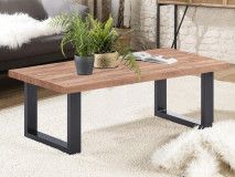 Table basse ESTEBAN 130 cm chêne industriel