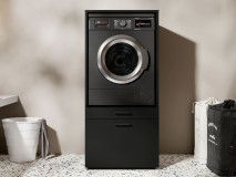 Meuble WASHING 1 machine MEDIUM noir