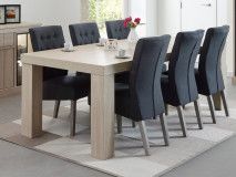 Table repas ORANO 164 cm orme pieds L