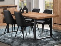 Table repas PIRELI 230 cm chêne scarlet