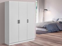 Armoire WILLY 3 portes blanc