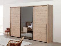 Armoire VIOLON 3 portes coulissantes 280 cm castella