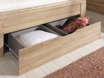 Lot de 3 tiroirs RIGA 140x200 sonoma