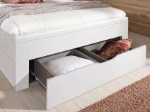 Lot de 3 tiroirs RIGA 160x200 blanc