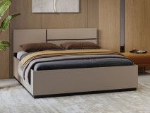 Lit coffre CROSSAIR 160x200 cm taupe