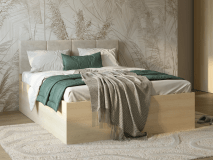 Lit THEODORA 160x200 cm chêne lindberg