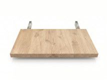 Allonge de table SACHOURI 50 cm chêne canyon