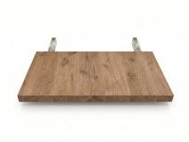 Allonge de table XENA 50 cm chêne scarlet