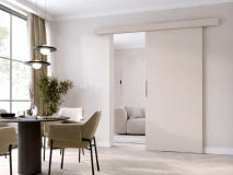 Porte coulissante CLENATO 106 cm cachemire