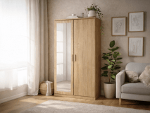 Armoire RIGA 2 portes sonoma