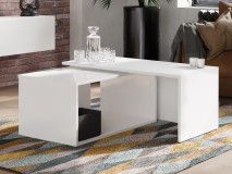 Table basse KINGSTON DELUXE blanc