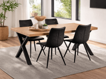 Table repas MARNOIX 200 cm chêne français