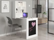 Bureau escamotable TITOU blanc