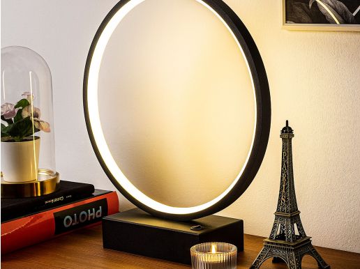 Lampe de table CIRCULAR 1 lampe noir