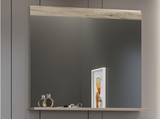 Miroir TORERO 83 cm chêne sanremo
