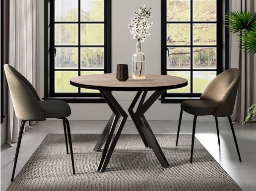 Table repas extensible REALLY 100 > 176 cm sonoma