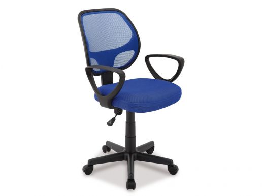 Chaise de bureau BURITOS bleu
